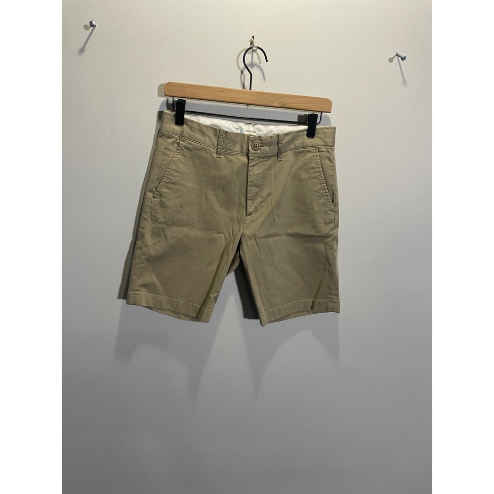 Crewcuts Chino Shorts Boys 16 Tan Khaki Cotton Twill Classic School Uniform